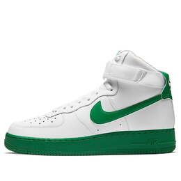 Nike: Зелёные кроссовки  Air Force 1 High