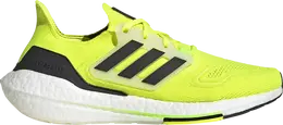 Adidas: Жёлтые кроссовки  UltraBoost