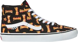 Vans: Чёрные кеды  Sk8-Hi