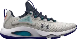 Under Armour: Голубые кроссовки  HOVR Rise