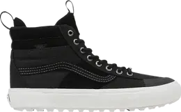 Vans: Чёрные кроссовки  Sk8-Hi