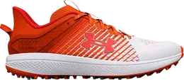 Under Armour: Оранжевые кроссовки 