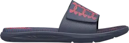 Under Armour: Фиолетовые сандалии 