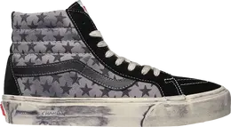 Vans: Чёрные кеды  Sk8-Hi Reissue VLT