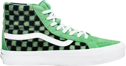 Vans: Зелёные кеды  SK8-Hi LX