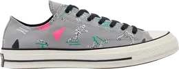 Converse: Серые кроссовки  Chuck 70
