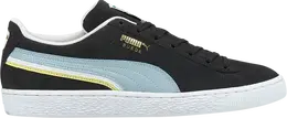 PUMA: Чёрные кроссовки  Suede