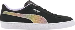 PUMA: Чёрные кроссовки  Suede