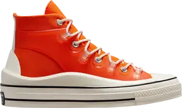Converse: Оранжевые кроссовки  Chuck 70