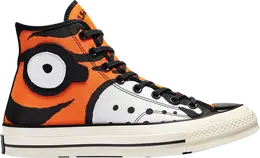 Converse: Оранжевые кроссовки  Chuck 70