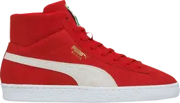 PUMA: Красные кроссовки  Suede