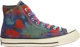 Converse: Серые кроссовки  Chuck 70