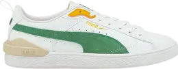 PUMA: Белые кроссовки  Suede
