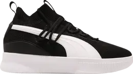 PUMA: Чёрные кроссовки  Clyde