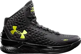 Under Armour: Чёрные кроссовки  Curry