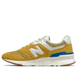 New Balance: Золотые кроссовки  997H