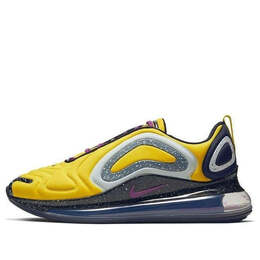 Nike: Жёлтые кроссовки  Air Max 720