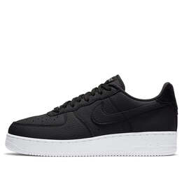 Nike: Чёрные кроссовки  Air Force 1