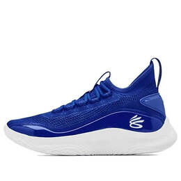 Under Armour: Голубые кроссовки  Curry 8