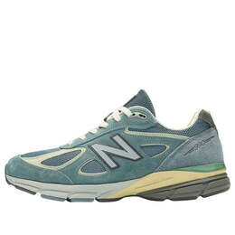 New Balance: Голубые кроссовки 