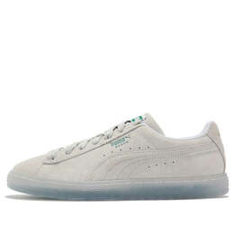 PUMA: Белые кроссовки  Suede