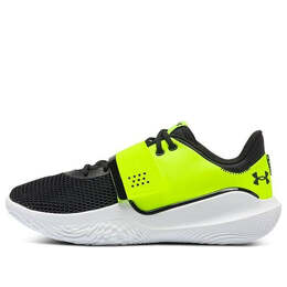 Under Armour: Жёлтые кроссовки 