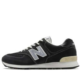 New Balance: Чёрные кроссовки  574