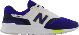 New Balance: Голубые кроссовки  997H