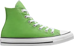 Converse: Зелёные кроссовки  Chuck Taylor All Star