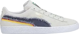 PUMA: Белые кроссовки  Suede