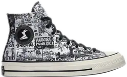 Converse: Белые кроссовки  Chuck 70 Hi