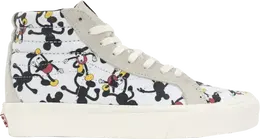 Vans: Белые кеды  Sk8-Hi