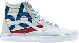 Vans: Белые кеды  Sk8-Hi