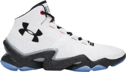 Under Armour: Белые кроссовки 