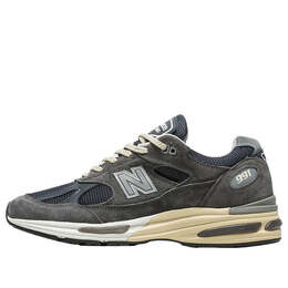 New Balance: Синие кроссовки  991