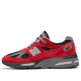 New Balance: Красные кроссовки 