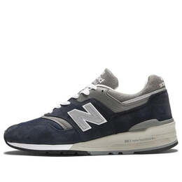 New Balance: Синие кроссовки  997