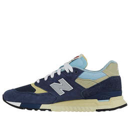 New Balance: Синие кроссовки 