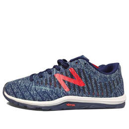 New Balance: Синие кроссовки 