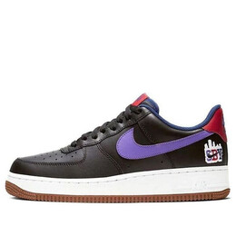 Nike: Чёрные кроссовки  Air Force 1 Low