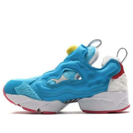 Reebok: Голубые кроссовки  InstaPump Fury OG