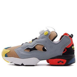 Reebok: Чёрные кроссовки  InstaPump Fury OG