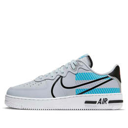 Nike: Голубые кроссовки  Air Force 1 React