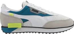 PUMA: Белые кроссовки  Future Rider