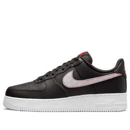 Nike: Чёрные кроссовки  Air Force 1