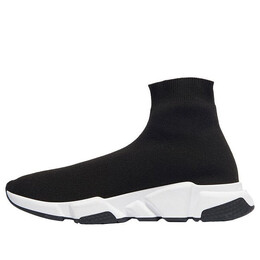 Balenciaga: Чёрные кроссовки  Speed Trainer