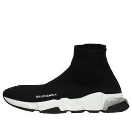 Balenciaga: Чёрные кроссовки  Speed Trainer