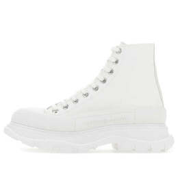 Alexander McQueen: Белые кроссовки  Tread Slick