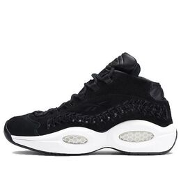 Reebok: Чёрные кроссовки  Question Mid