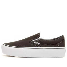 Vans: Чёрные кроссовки  Classic Slip On